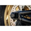 Rear Axle Cover Set Black Powder Coated