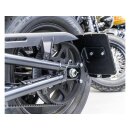 Medium Seitlicher Kennzeichenhalter Flat Black Powder Coated