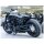 Medium Seitlicher Kennzeichenhalter Flat Black Powder Coated