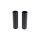 Upper Fork Cover Long Version, relocated OEM Front Turn Signal Position Gloss Black Powder Coated