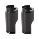 Fat Tire Billet Fork Boots Black Anodized