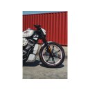 Old School Front Fender Black Ready To Paint