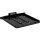 ALL-IN-ONE NANO License Plate Base Plate 3 in 1 and License Plate Light, German Size 200x220mm Black Anodized