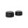 Smooth Rear Axle Cover without Ricks Logo Black Satin