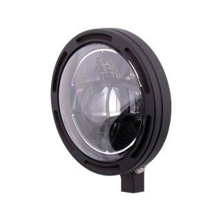 Frame-R2 Type 10 LED 5 3/4" Headlight Bottom Mounted Black LED