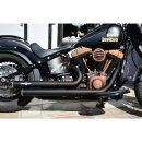 Top Chopp Staggered Floorboard Exhaust System , Without...