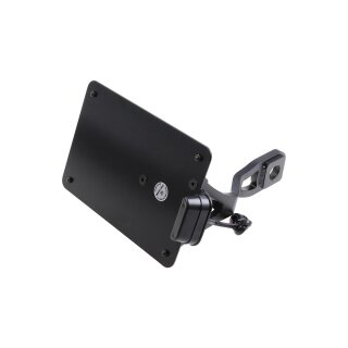 Sidemount License Plate Bracket Kit Netherland 210 x 140 mm Black Powder Coated