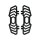 Trackboard Driver Floorboards Black Anodized