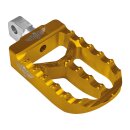 MX V2 Passenger Pegs Gold Anodized