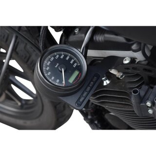 Speedometer Relocation Bracket Black Powder Coated