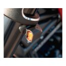 Thunderbike Quick-Stripe LED Blinker schwarz für Harley 49mm Gabel