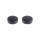 End Cap Fork Cover Cult-Werk Fork Cap with Logo Black Powder Coated