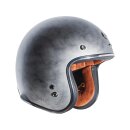 T-50 Weathered Silver ECE Open Face Helmet