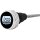 Temperature LCD Oil Dipstick 17- Milwaukee Eight Touring Silver