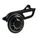 Sportster S and Nightster Front Pulley Cover Black Cut