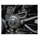 Sportster S and Nightster Front Pulley Cover Black Cut