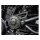 Sportster S and Nightster Front Pulley Cover Black Cut