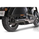 Single Slip-On Muffler Set Black Ceramic Coated
