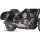 Single Slip-On Muffler Set Black Ceramic Coated
