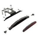 Sportster S Rear Turn Signal Bracket without Turn Signals Black Powder Coated