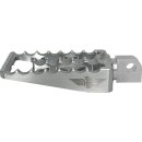 MX V1 Passenger Pegs Silver Anodized