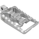 MX V1 Passenger Pegs Silver Anodized