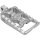 MX V1 Passenger Pegs Silver Anodized