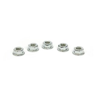 M8 X 1.25 FLANGED LOCK NUT - 25 PACK