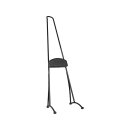 Stupid Tall Sissy Bar with Pad Gloss Black Powder Coated