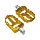 MX V2 Foot Pegs Gold Anodized