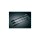 Hex Grooved Billet Antenna Aluminium Black Cut