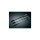 Hex Grooved Billet Antenna Aluminium Black Cut