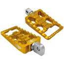 MX V1 Foot Pegs Gold Anodized