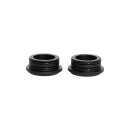 Smooth Swing Arm Axle Cover without Ricks Logo Black Satin