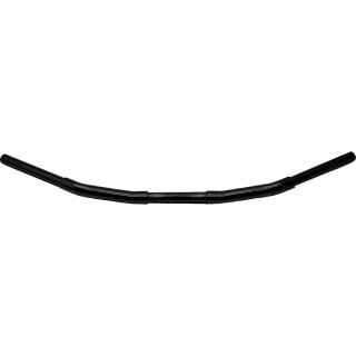 Fat Flyer Bar Handlebar with 1" Clamp Diameter Black 1 1/4" Powder Coated Throttle By Wire