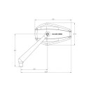 Mini Stocker Billet Mirror