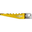 MX V1 Passenger Pegs Gold Anodized