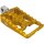 MX V1 Passenger Pegs Gold Anodized