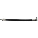 Black PVC Coated Stainless Braided Fuel Line Black