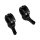Flat Riser Kit For 1" handlebars Gloss Black Powder Coated