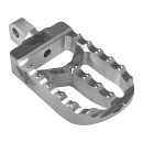MX V2 Passenger Pegs Silver Anodized
