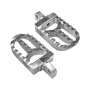 MX V2 Passenger Pegs Silver Anodized