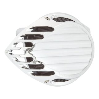 Finned Air Cleaner Chrome