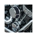 Finned Air Cleaner Chrome