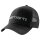 Canvas Mesh-Back Logo Graphic Cap Black
