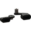 Stripe LED Blinker Black Powder Coated Light Smoke LED