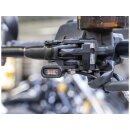 Stripe LED Blinker Black Powder Coated Light Smoke LED