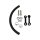 Billet Tank Lift Kit 2,5" Lift Softail Black Powder Coated