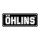 Öhlins sticker "ÖHLINS" white/black