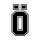 Ã–hlins, sticker Ã– black small
